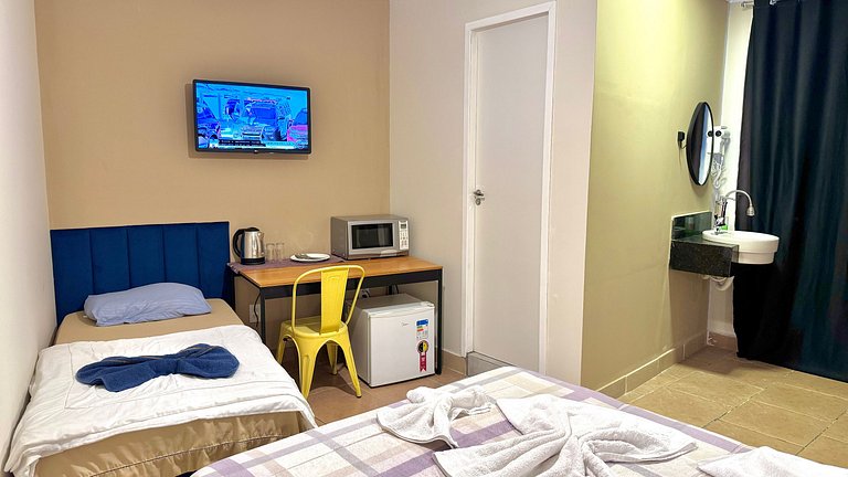 Apto estúdio triplo no centro de Divinópolis (301)