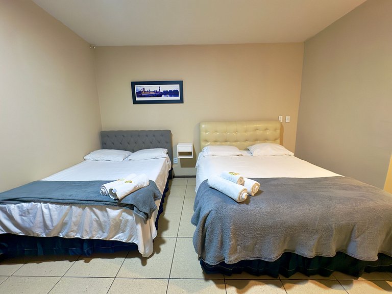 Apto com varanda e ar no Centro Divinopolis (302)